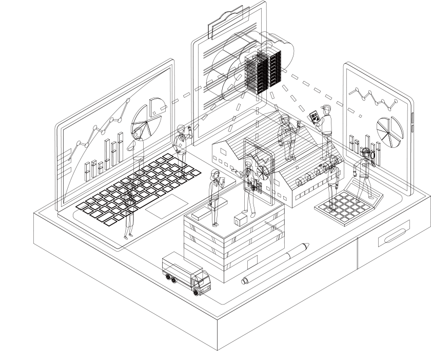 ホテル運営を言語化･数値化しほぼ自動化するイメージ